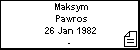 Maksym Pawros