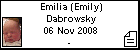 Emilia (Emily) Dabrowsky