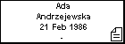 Ada Andrzejewska